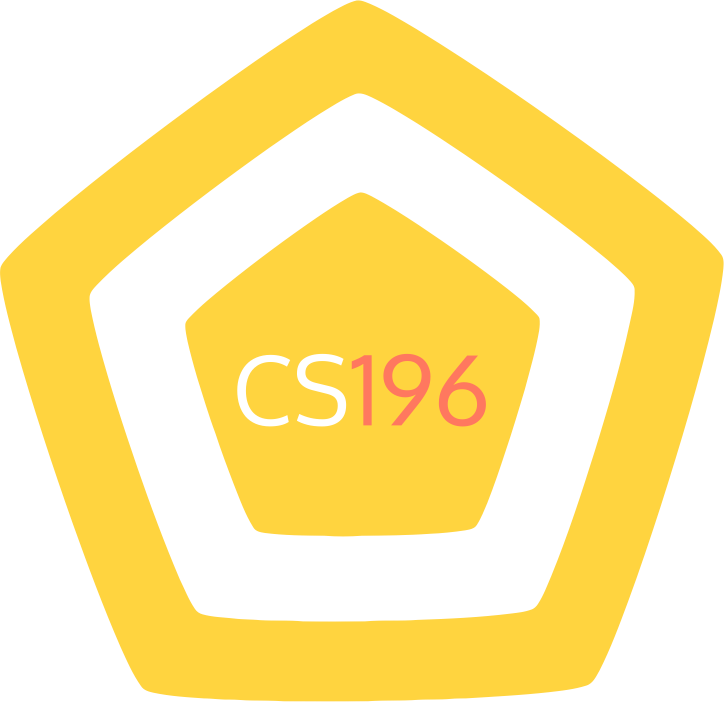 CS196 course logo